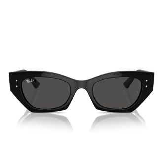 Ray-Ban Sunglasses, unisex, Black, Size: 52 MM Timeless Style Sunglasses