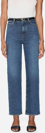 Frame Denim Ultra High-Rise Wide Leg Jeans In Archie