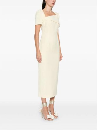 Roland Mouret Yello Dress - Yellow