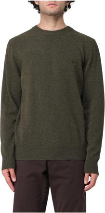 Brooksfield 203E.k 040V0043 Sweater - Heren - Ronde hals truien - Groen - M - Truien & Vesten