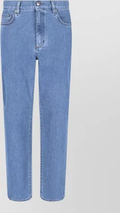 Ermenegildo Zegna tailored trousers belt loops front and back pockets