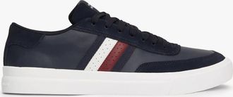 Tommy Hilfiger CUPSET RWB Leather Mens Sneakers Desert Sky