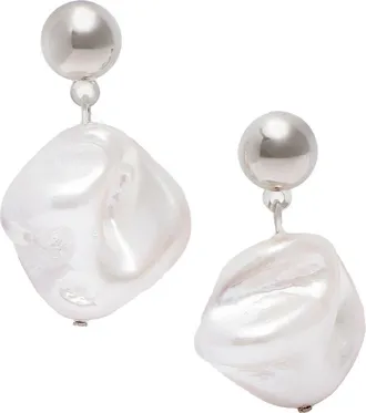 Saachi Seashell Pearl Dangle Earrings at Nordstrom Rack