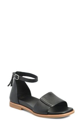 S&ouml;fft Reyna Ankle Strap Sandal in Black at Nordstrom, Size 7.5