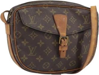 Louis Vuitton Pre-owned Cross Body Bags, female, Brown, Size: ONE SIZE Pre-owned Canvas Cross Body Bag