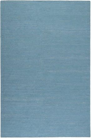 Esprit Alfombra tejida a mano, kilim en algod&oacute;n azul 200x290