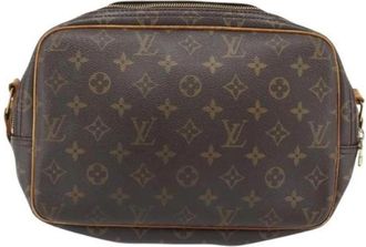 Louis Vuitton Pre-owned Vintage Schoudertas - Dames - Vintage Schoudertas - Bruin - ONE Size - Leer - Vintage