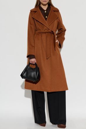Max Mara Wool Coat Manuela, Womens, Brown