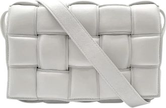 Bottega Veneta Pre-owned Vintage Schoudertas - Dames - Vintage Schoudertas - Wit - ONE Size - Leer - Vintage