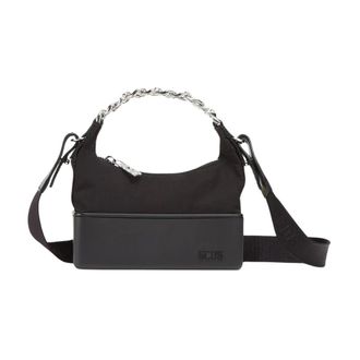GCDS Matilda Mini Bag - Dames - Handtassen - Zwart - ONE Size - Nylon - Tassen