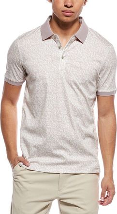 Raffi Brushed Dot Polo Shirt