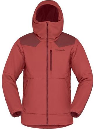 Norr&oslash;na Tamok Thermo80 Zip Hood Kunstfaserjacke f&uuml;r Herren | rot