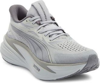 Puma MagMax NITRO 2 Running Shoe in Gray Echo at Nordstrom, Size 7.5
