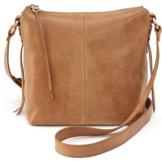 Hobo Expedition Leather Crossbody Bag in Whiskey at Nordstrom