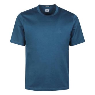 C.P. Company T-Shirts, male, Blue, Size: XL Metropolis T-shirt