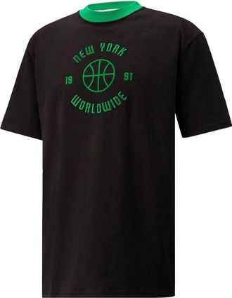 Puma x Rhuigi Graphic T-Shirt Black Green 539510-01