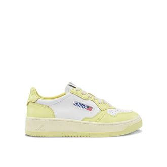 Autry White Leather Low Top Womens Sneakers