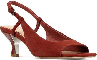 Donald J Pliner Grinn07 Suede Sling Back