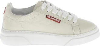 Dsquared2 Beige Logo Sneakers