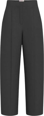 Emme Di Marella Cantico Broek - Dames - Wijde Broeken - Grijs - S - Katoen - Broeken