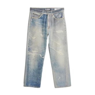 Our Legacy Heren, Jeans, Blauw, Maat: W32 Katoen