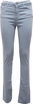 Armani Dames, Broeken, Blauw, Maat: W26 Synthetisch