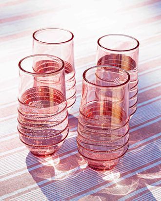 Juliska Amalia Acrylic Large Tumblers, Set of 4