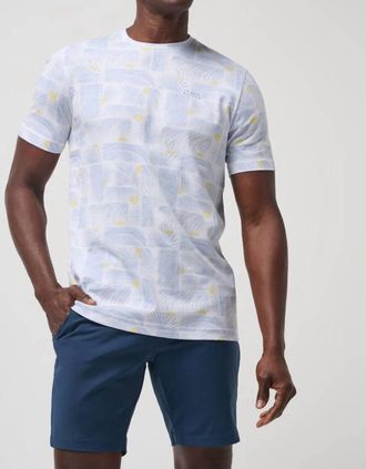 Travis Mathew Cancel All Calls Tee In White