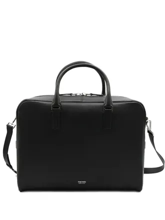 Tom Ford zip-fastening briefcase - men - Calf Leather - OS - Black
