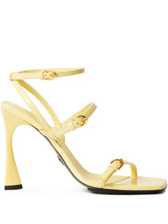 Stella McCartney Elsa strappy buckle sandals - Yellow