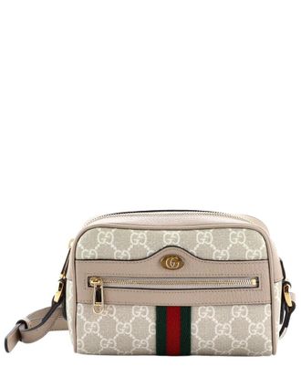 Gucci Ophidia Shoulder Bag GG Coated Canvas Mini (Authentic Pre-Loved)