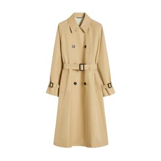 Max Mara Trench Coats, female, Beige, Size: 4XS Wkdcanasta Trench