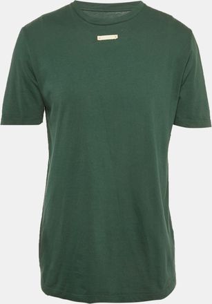 Maison Margiela Maison Martin Margiela Green Jersey Crewneck T-Shirt