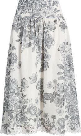 Kobi Halperin Lidia Maxi Skirt in Ivory Multi at Nordstrom, Size X-Small