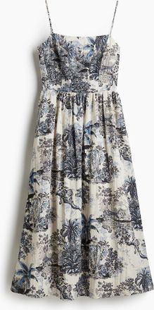 H&M Midi-Trägerkleid - White