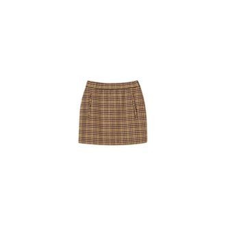 Twinset Falda Corta Jacquard - Skirts - Mujer - Multicolor - XS