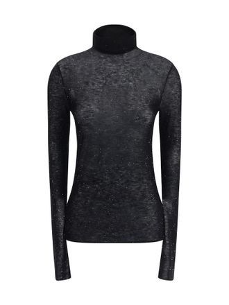 Pinko Long-sleeved Turtleneck Top