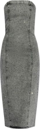 Gestuz Denim jurk - Dames - Casual kleedjes - Grijs - S - Denim - Kleedjes
