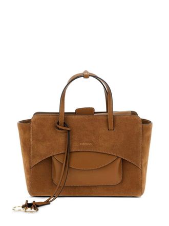 Hidesins suede shoulder bag - women - Suede - OS - Brown