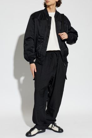 Yohji Yamamoto Cargo Trousers, Mens, Black
