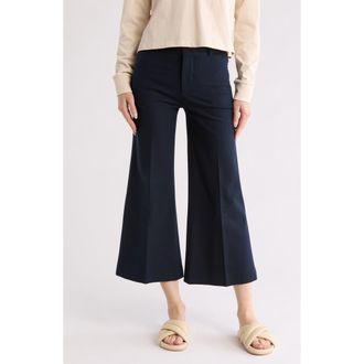 Frame Denim Le Palazzo High Waist Crop Pants in Navy at Nordstrom Rack, Size 00