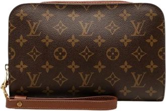 Louis Vuitton Pre-owned Clutches, female, Brown, Size: ONE SIZE Pre-owned Orsay Clutch