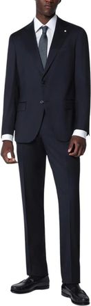 Luigi Bianchi Mantova Hombre, Trajes, Azul, Talla: M