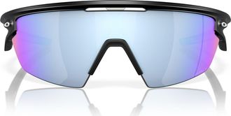 Oakley Gender Inclusive Sphaera 36mm Polarized Rectangle Sunglasses in Matte Black/prizm at Nordstrom