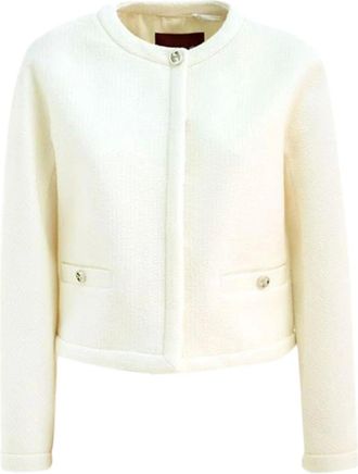 Gucci Mujer, Chaquetas, Blanco, Talla: M