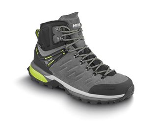 Meindl Outdoorschuh MEINDL Meindl Milford GORE-TEX, Herren, Gr. 39,5, antrazit, lime, Mesh, Veloursleder, unifarben, Basic, Schuhe Outdoorschuh, GORE-TEX - W
