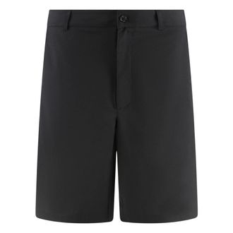 Department Five Casual Shorts, male, Black, Size: W34 Wool Blend Bermuda Shorts