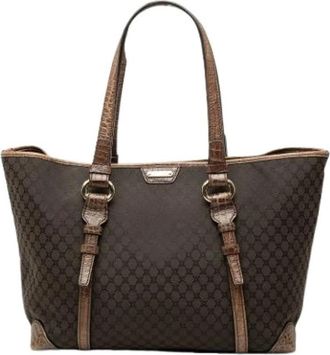 Celine Pre-owned Vintage Tote Bag - Dames - Vintage Shopper - Bruin - ONE Size - Vintage