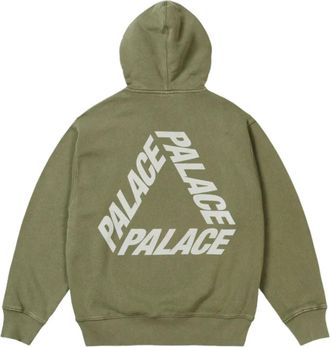 Palace Rubbed P3 Hoodie The Deep Green P30CS260
