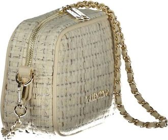 Mario Valentino Tassen, Dames, Beige, ONE Size, Mario Valentino Bianco Poliestere Dames Tas